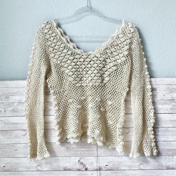 SK Imports | hand crochet skirt and top size medium - Picture 2 of 6